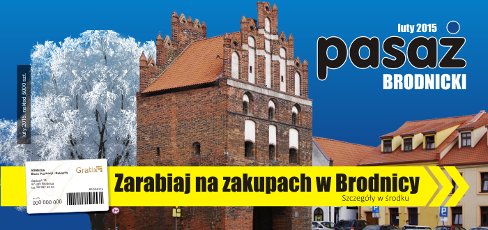 Obrazek wpisu Kolejne wydanie katalogu Pasaż Brodnicki - edycja marzec 2015